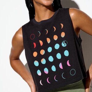 NWT Spiritual Gangster Eclipse Spirit Crop Tank – Black (Size M)